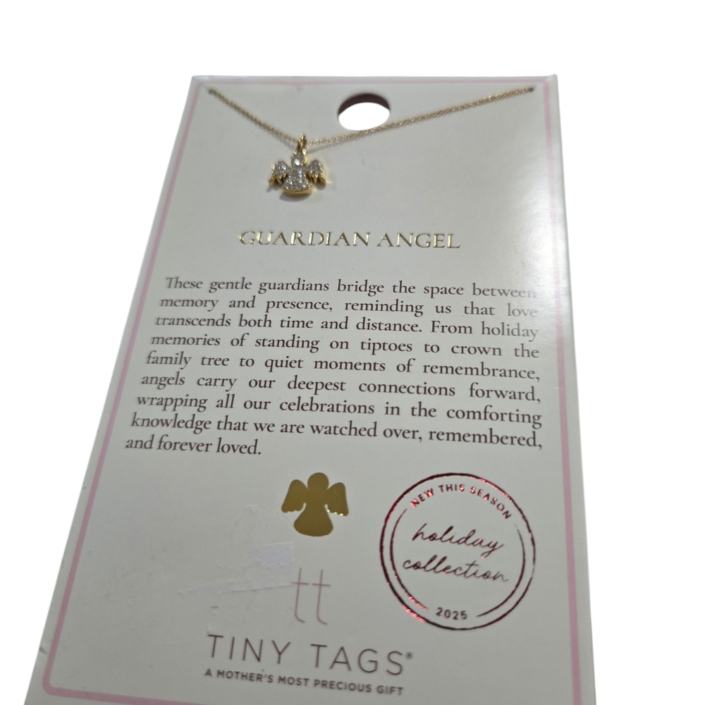 Guardian Angel Gold Necklace - Gold